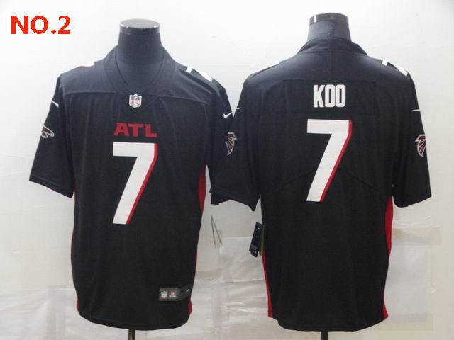 Men's Atlanta Falcons 7 Younghoe Koo Jesey NO.;